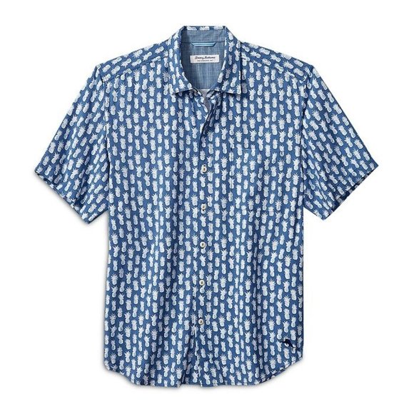 Veracruz Cay Pineapple Camp Shirt by Tommy Bahama - Picture 1 of 1